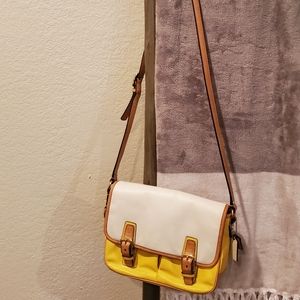 Coach park leather colorblock crossbody bag.
